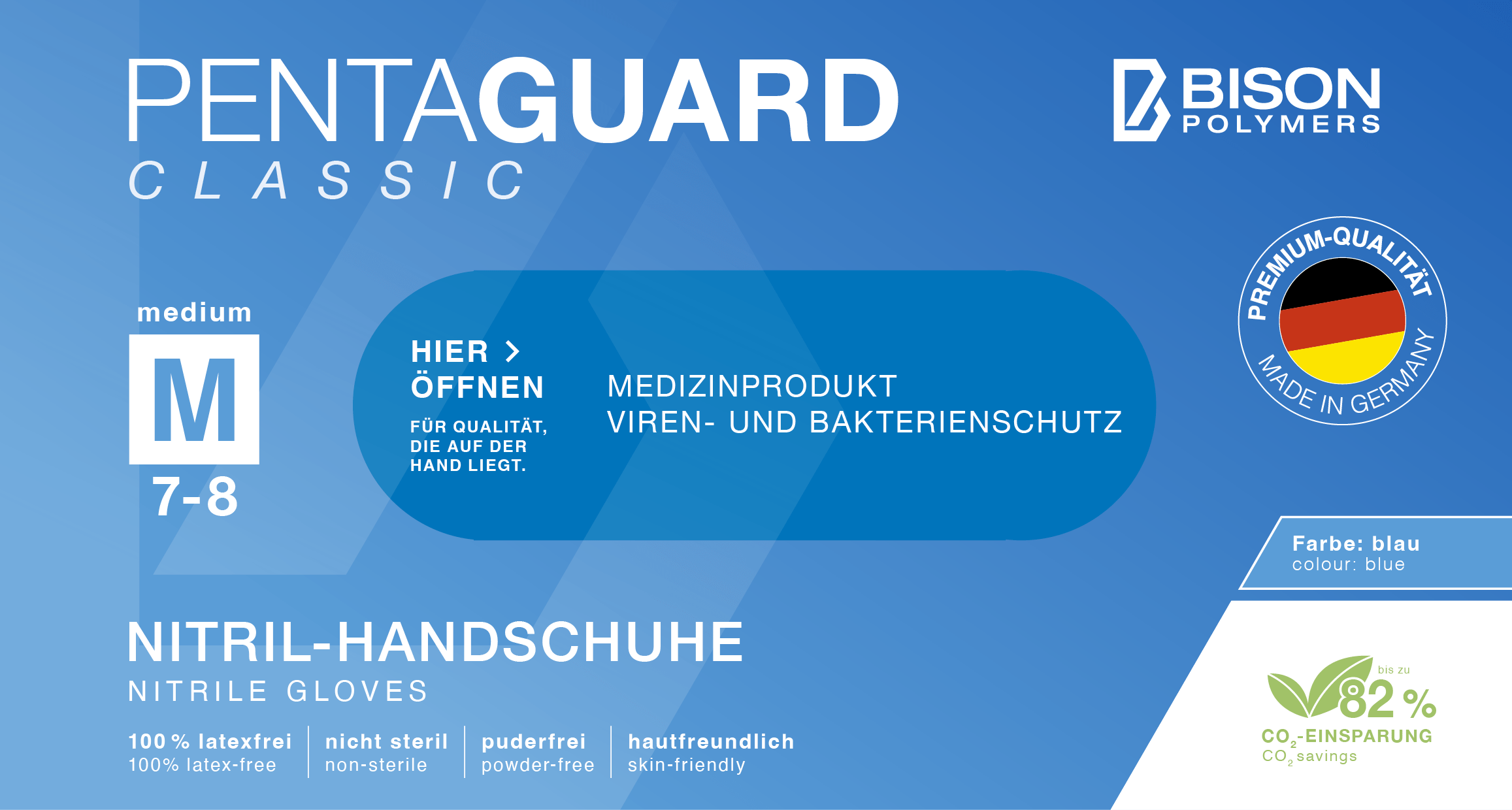 BISON Polymers - PENTAGUARD Classic Nitrile Gloves