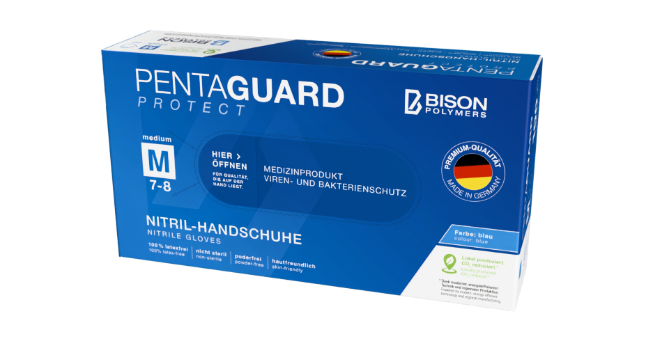 BISON Polymers - PENTAGUARD Protect Nitrilhandschuhe