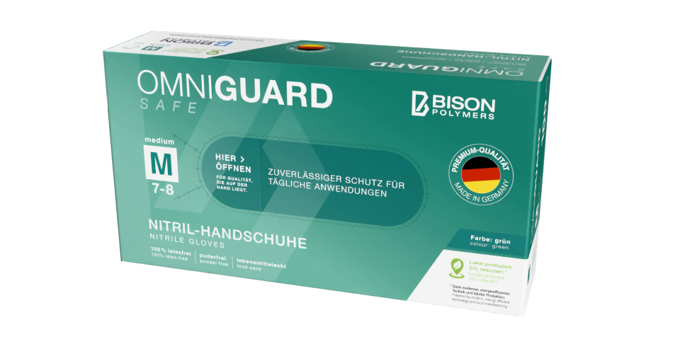 BIS_Pack_omniGUARD_safe_M_V3_FRONT_960x500_0000 BISON Polymers - POWERGUARD Intense Long Nitril Handschuhe