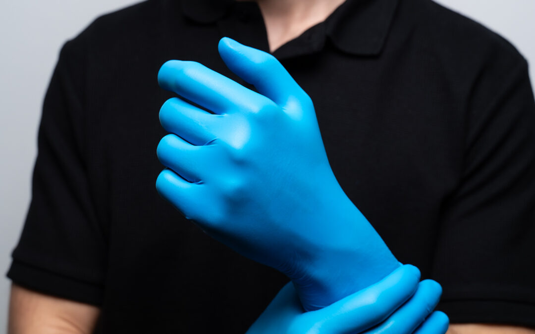 Handschuhe an, weil man es immer so macht?