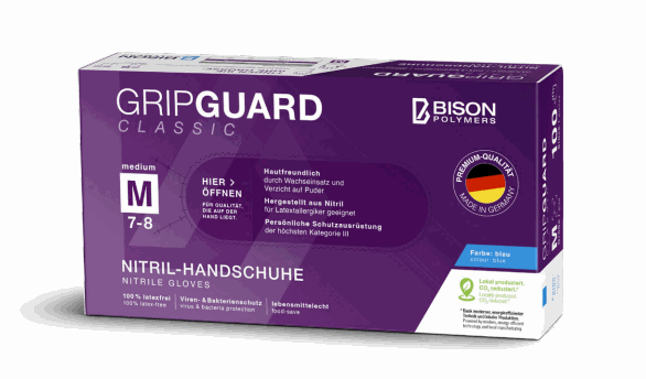 GRIP Nitril-Einmalhandschuhe